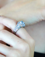 Anillo Plateado