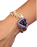 Brazalete Druzy Amatista