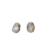 Aretes Perla Barroca