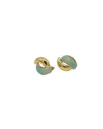 Aretes Marea turquesa