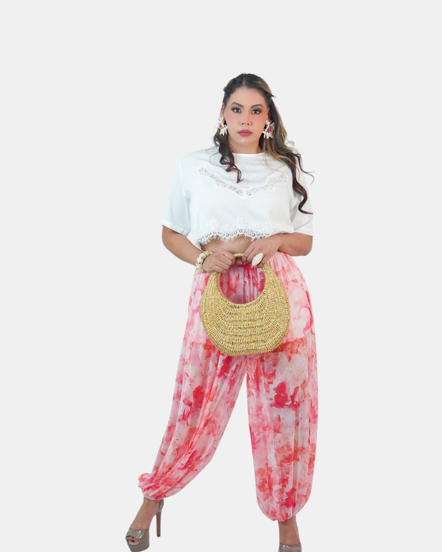 Pantalón Aladdín Rosa