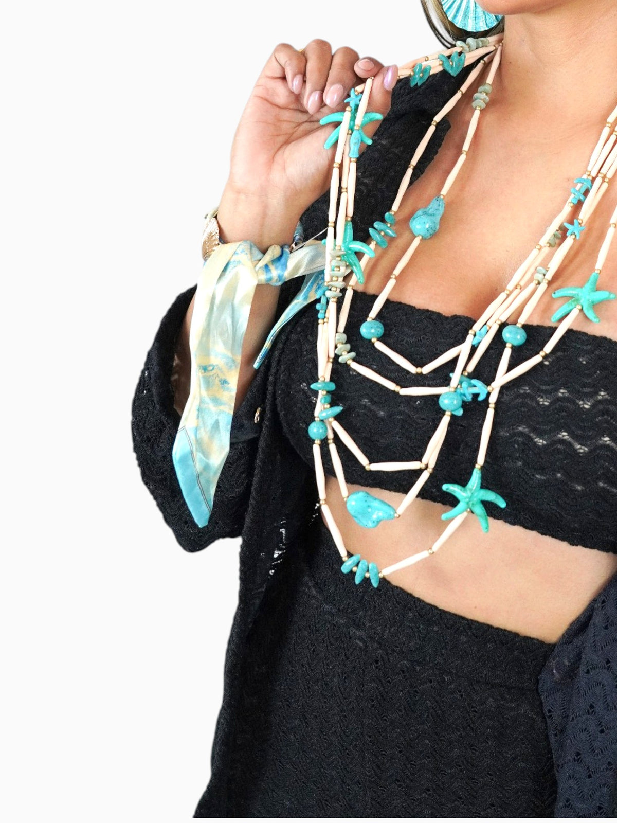Collar Marea Turquesa