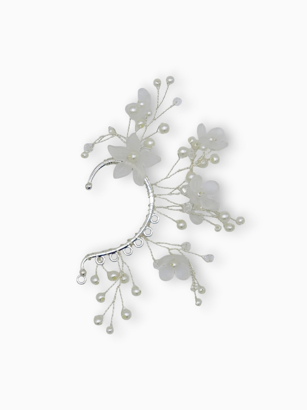 Arete Orejera Floral