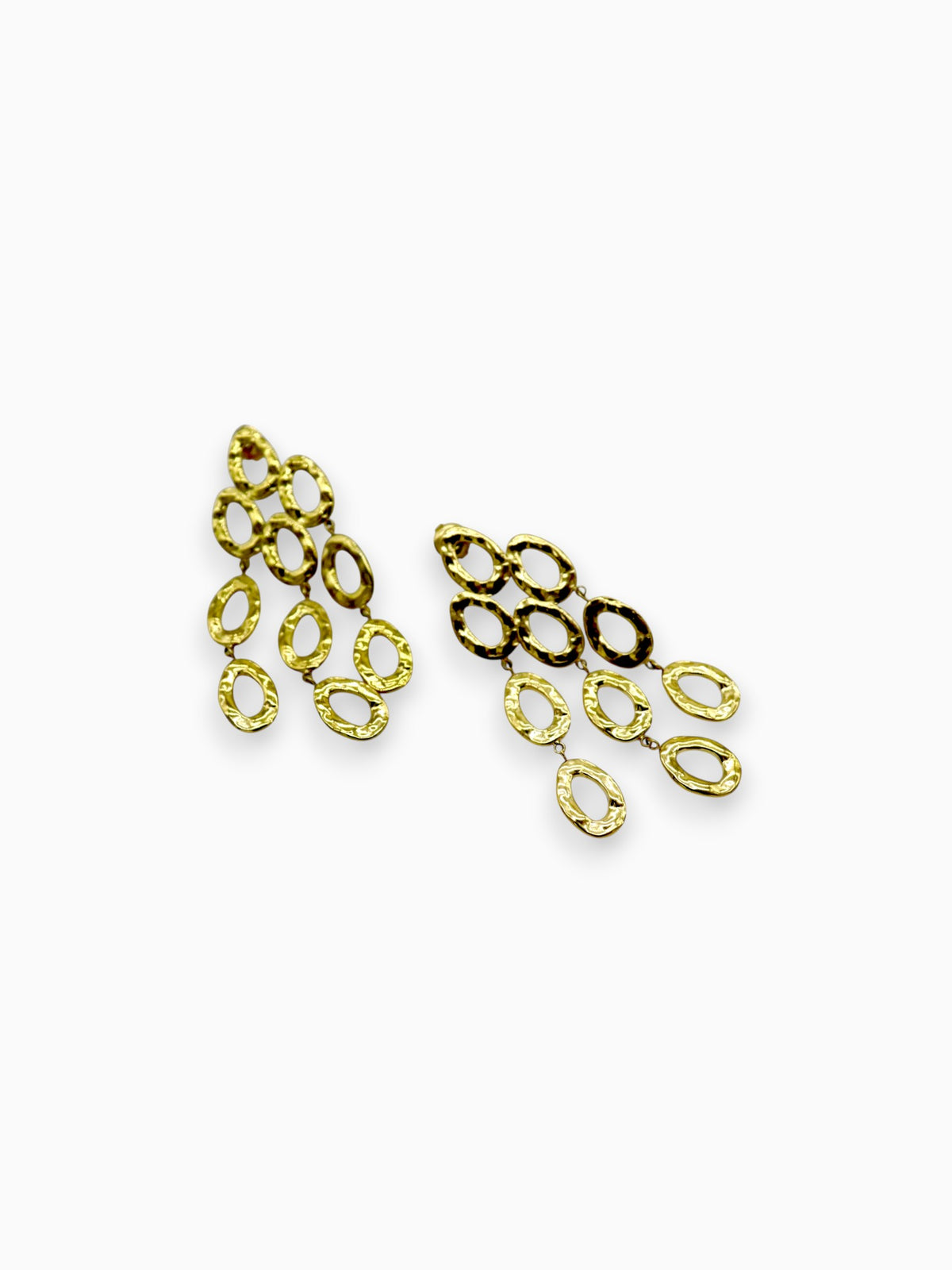 Aretes Cascada Oval