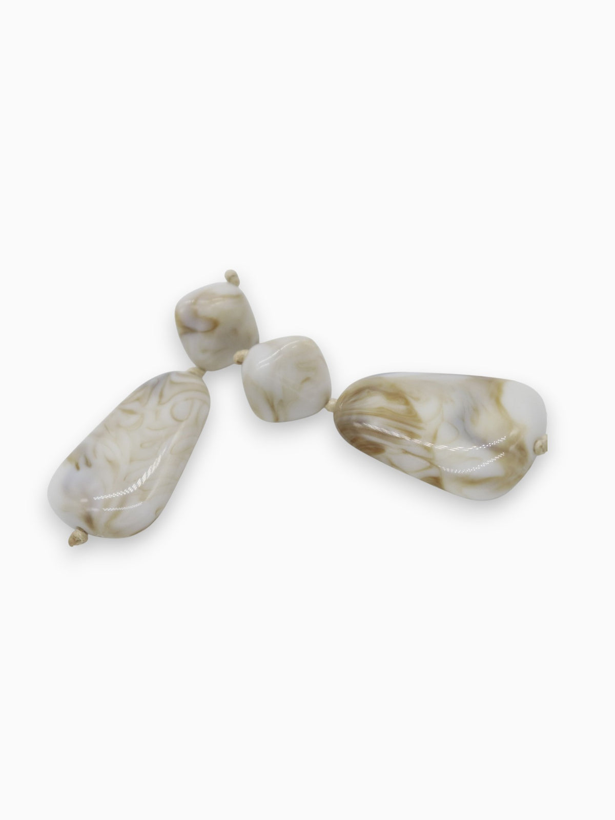 Aretes Maxi Resina Merlot