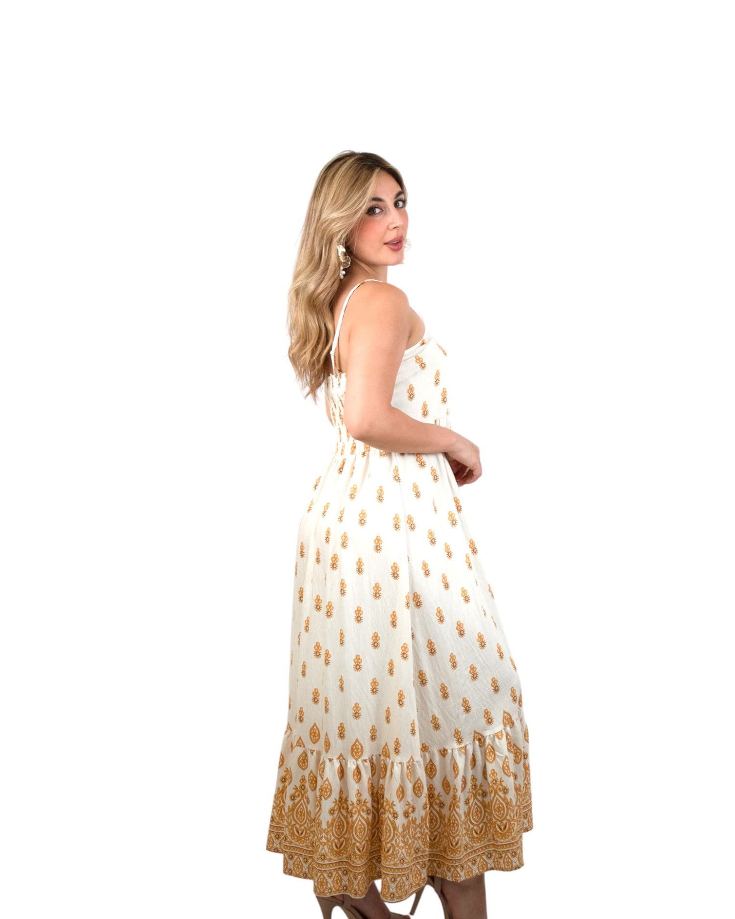 Vestido Florentina amarillo