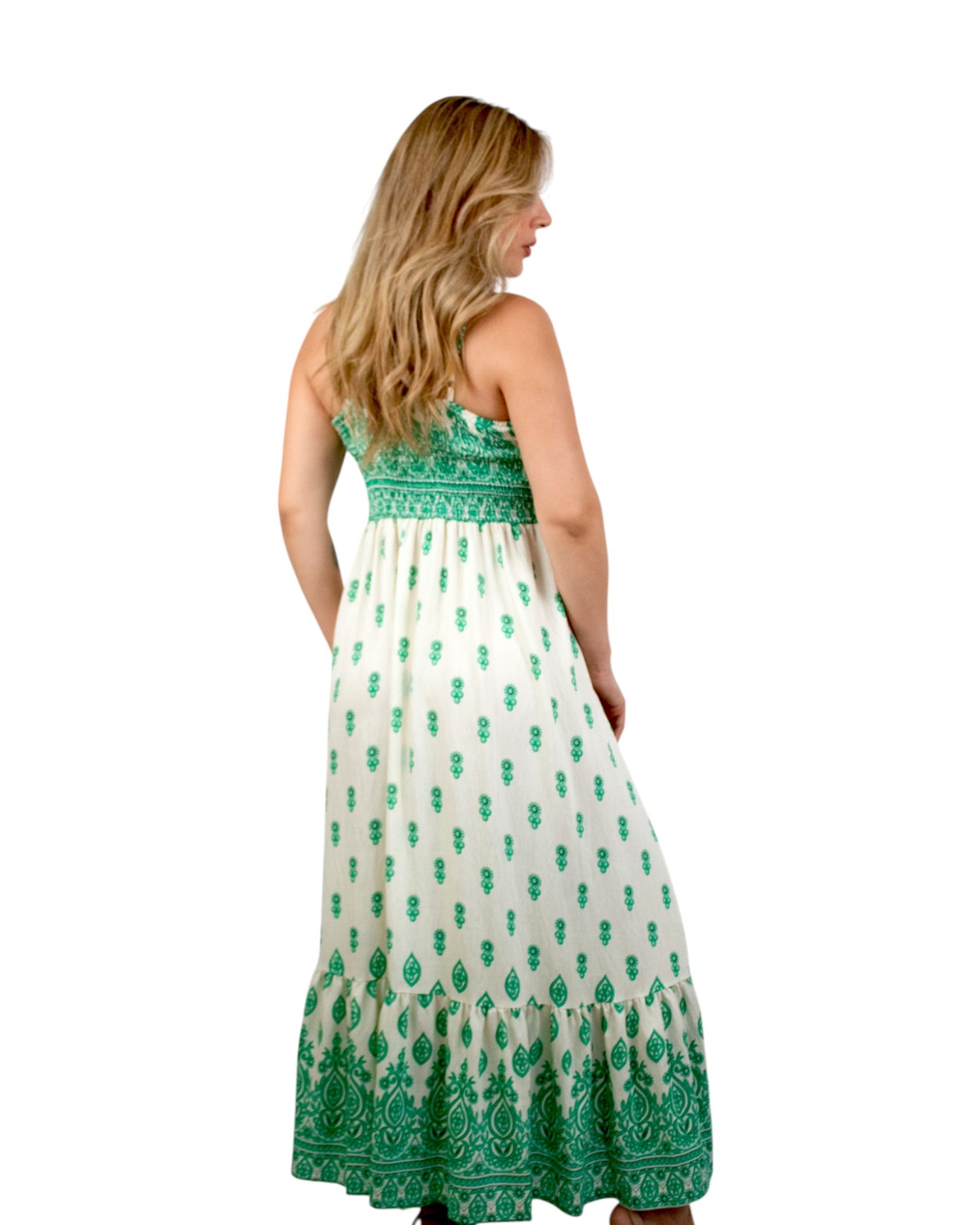 Vestido Florentina verde