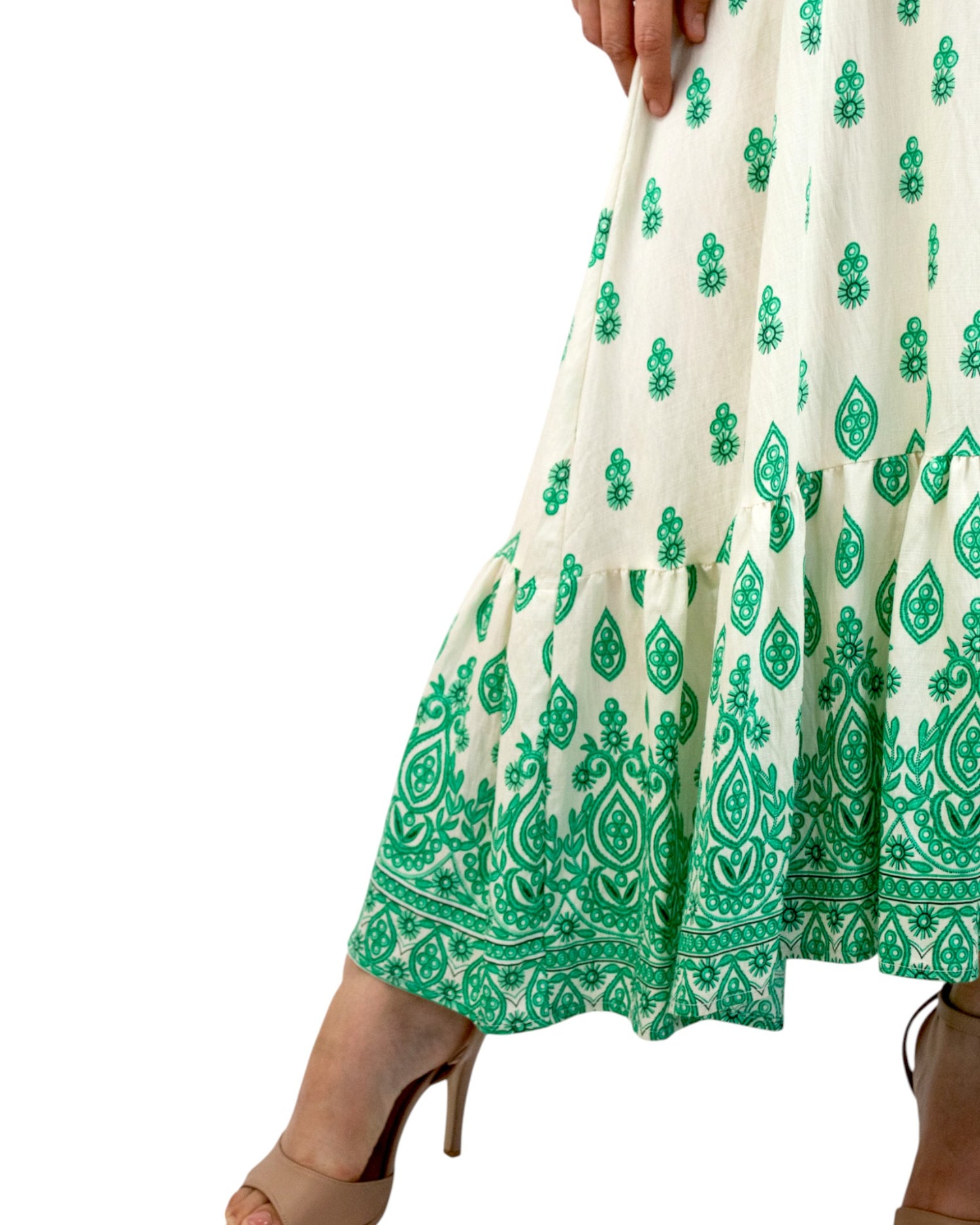 Vestido Florentina verde