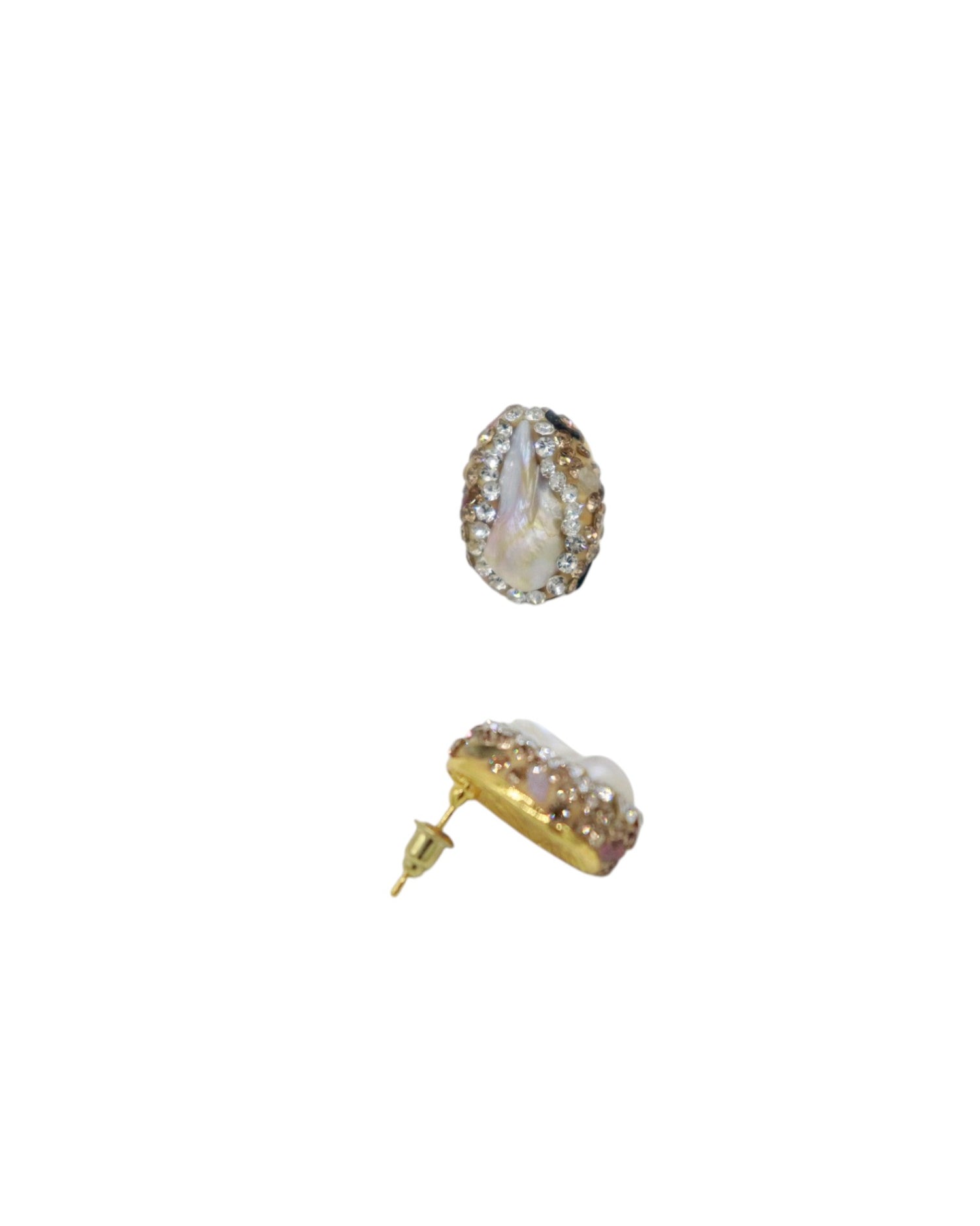 Aretes Perla Barroca