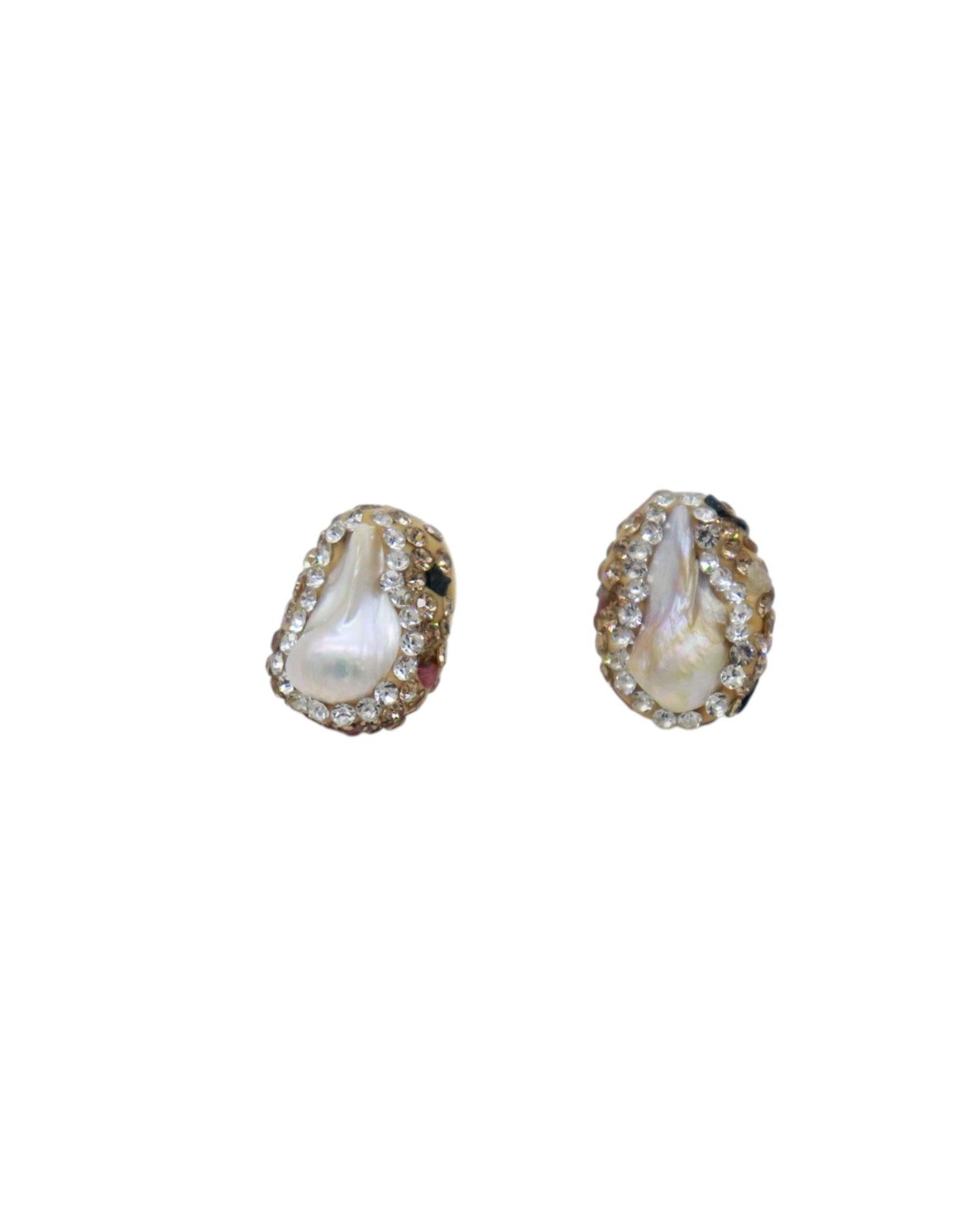 Aretes Perla Barroca